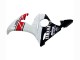 Carénages Moto Yamaha YZF R6 2003-2004 - Blanc Rouge Noir Brillant Motul