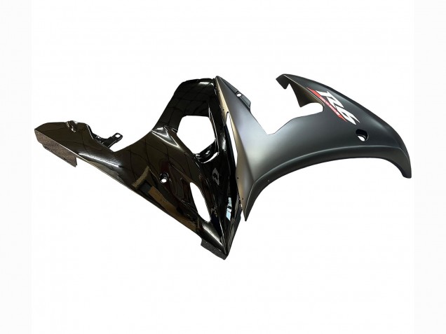 Carénages Moto Yamaha YZF R6 2003-2004 - Noir Brillant Noir Mat Or Caméléon