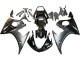 Carénages Moto Yamaha YZF R6 2003-2004 - Noir Brillant Noir Mat Or Caméléon