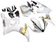 Carénages Moto Yamaha YZF R6 2003-2004 - Blanc Or