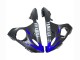 Carénages Moto Yamaha YZF 600 R6 2005 - Bleu Brillant Noir