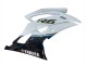 Carénage Moto Yamaha YZF 600 R6 2008-2016 - Blanc Bleu Noir Brillant
