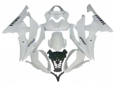 Carénages Moto Yamaha YZF 600 R6 2008-2016 - Blanc Brillant