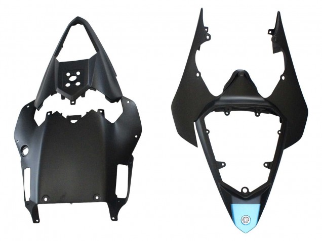 Carénages Moto Yamaha YZF 600 R6 2008-2016 - Bleu Clair Noir Mat Petronas ENEOS