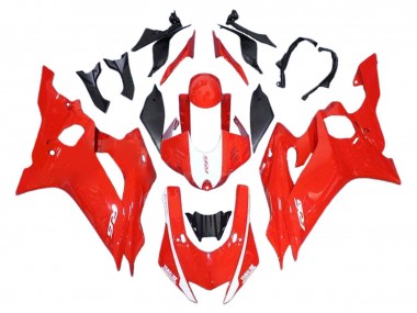 Carénages Moto Yamaha YZF 600 R6 2017-2023 - Rouge Blanc