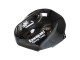 Carénages Moto Kawasaki ZX12R 2000-2001 - Noir Brillant Blanc Elf Neige