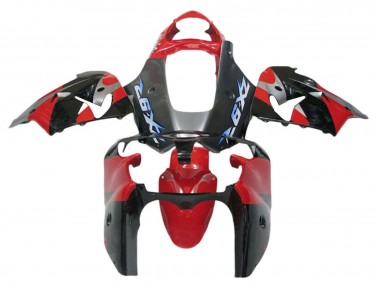 Carénages Moto Kawasaki ZX12R 2002-2006 - Rouge Noir Bleu