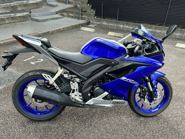 Carénages Moto Yamaha YZF R15 2018-2024 - Bleu Argent