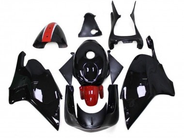 Carénages Moto Aprilia RS250 1999-2004 - Noir Brillant Rouge