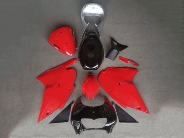Carénages Moto Aprilia RS250 1999-2004 - Rouge Noir Argent
