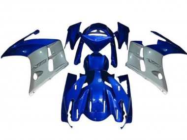 Carénages Moto Yamaha FJR1300 2001-2006 - Bleu Blanc