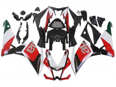 Carénages Moto Aprilia RSV4 1000 2009-2015 - Blanc Rouge Noir Vert