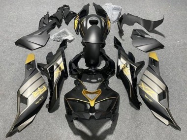 Carénages Moto Kawasaki ZX25R ZX-25R 2019-2025 - Noir Mat Gris Or Noir Brillant