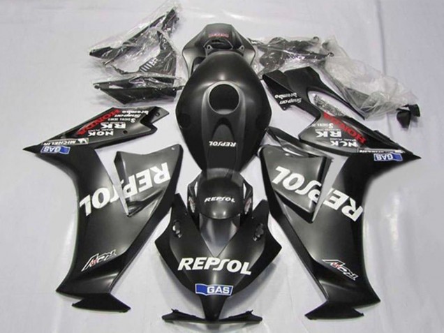 Carénages Moto Honda CBR1000RR 2012-2016 - Noir Mat Blanc Repsol