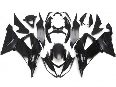 Kits Carénage Moto Kawasaki ZX6R 2013-2018 - Noir Brillant Noir Mat