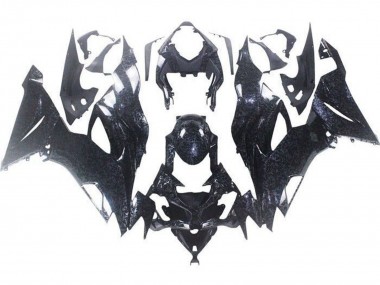 Carénages Moto Kawasaki ZX6R 2019-2022 - Faux Chopped Fibre de Carbone
