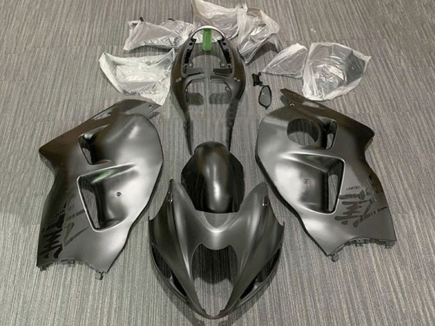 Carénages Moto Suzuki GSXR 1300 Hayabusa 1996-2007 - Gris Mat Noir