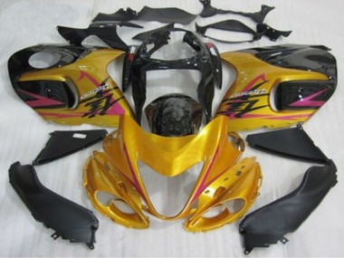 Carénages Moto Suzuki GSXR1000 1996-2007 - Or Noir Rose