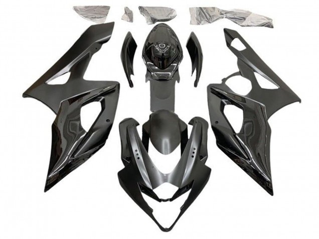 Carénages Moto Suzuki GSXR 1000 2005-2006 - Noir Brillant Moitié Noir Mat
