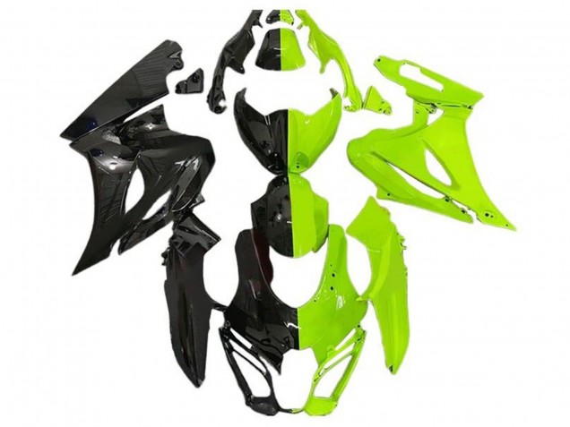 Carénages Moto Suzuki GSXR1000 2017-2025 - Noir Vert Néon