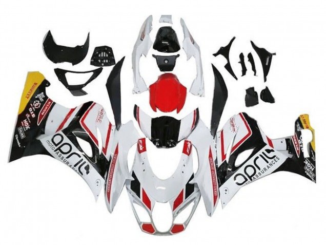 Carénages Moto Suzuki GSXR1000 2017-2025 - Blanc Rouge Jaune Noir