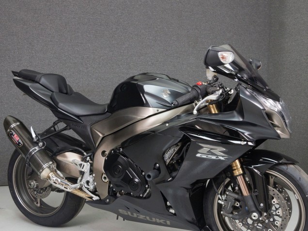 Carénages Moto Suzuki GSXR 1000 2009-2016 - Noir Noir Mat Argent Mat