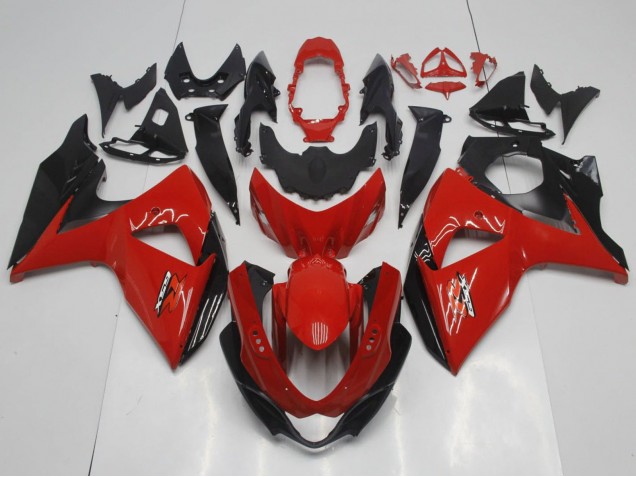 Carénage Moto Suzuki GSXR 1000 2009-2016 - Rouge Noir