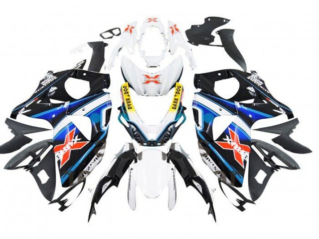 Carénages Moto Suzuki GSXR 1000 2009-2016 - Blanc Bleu Jaune Rouge Noir X