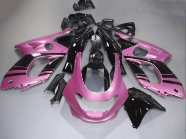 Carénages Moto Yamaha YZF600R Thundercat 1996-2007 - Rose Noir Brillant