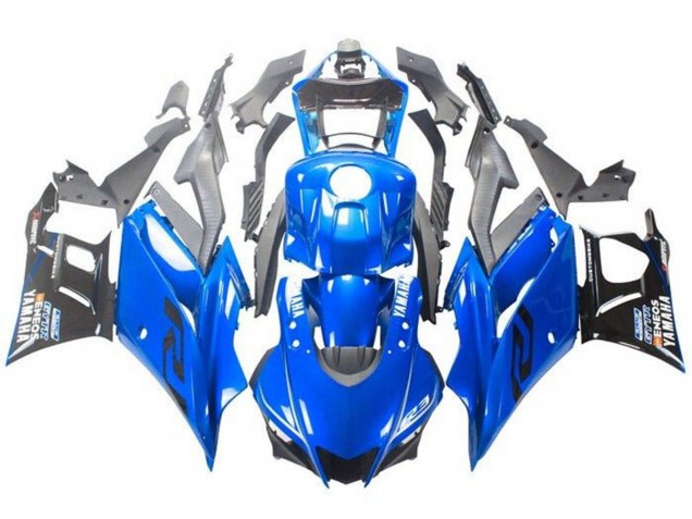 Carénages Moto Yamaha YZF R3/R25 2019-2021 - Bleu Noir