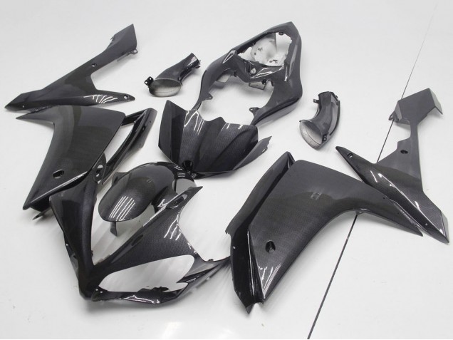 Carénages Moto Yamaha YZF 1000 R1 2007-2008 - Fausse Fibre de Carbone