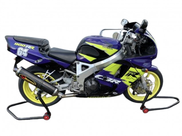 Carénages Moto Honda CBR900RR 893 1996-1997 - Bleu Jaune Néon