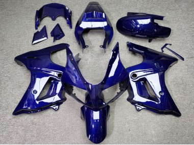 Carénages Moto Suzuki SV650 2003-2013 - Bleu Brillant Fibre de Carbone