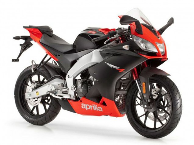 Carénages Moto Aprilia RS4 50 125 2012-2019 - Rouge Noir Mat