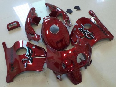 Carénages Moto Honda CBR250RR MC22 1990-1998 - Rouge Marron