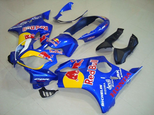 Carénages Moto Honda CBR600 F4i 2004-2007 - Bleu Jaune Red Bull