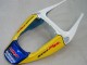Carénages Moto Honda CBR600RR 2005-2006 - Bleu Blanc Jaune Rothmans