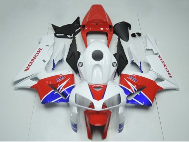 Kits Carénage Moto Honda CBR600RR 2005-2006 - Blanc Rouge Bleu HRC
