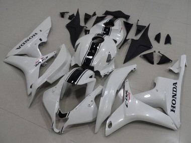 Kits Carénage Moto Honda CBR600RR 2007-2008 - Blanc Noir Brillant