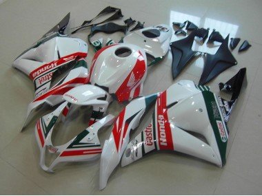 Carénages Moto Honda CBR600RR 2009-2012 - Blanc Rouge Vert Castrol