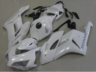 Carénages Moto Honda CBR1000RR 2006-2007 - Blanc Argent Décalque