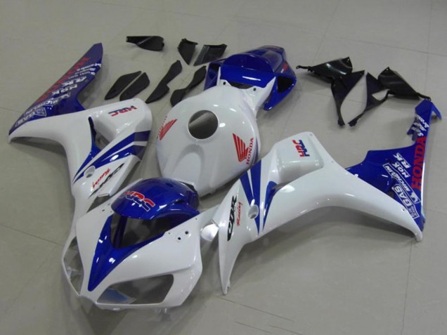 Carénages Moto Honda CBR1000RR 2006-2007 - Blanc Bleu Rouge HRC