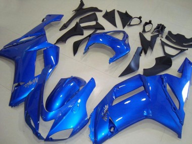 Carénages Moto ABS Kawasaki ZX6R 2007-2008 - Bleu
