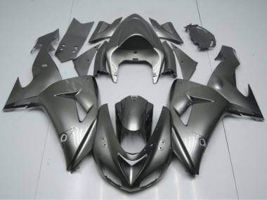 Carénages Moto Kawasaki ZX10R 2006-2007 - Gris Brillant