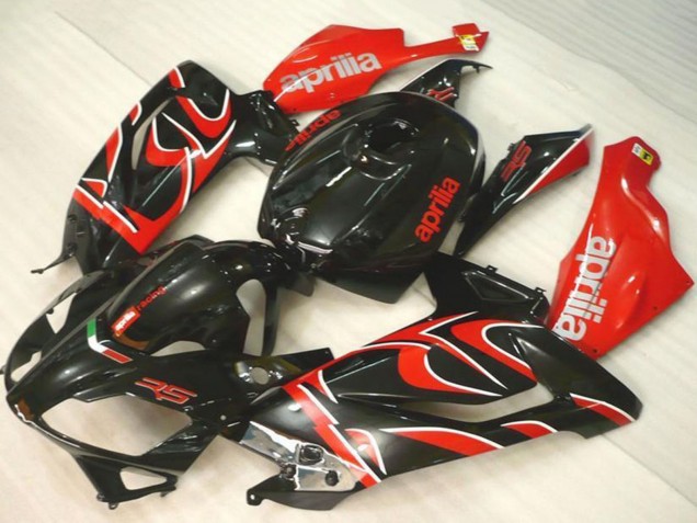 Carénages Moto Aprilia RS125 2006-2011 - Noir Rouge