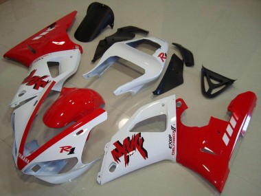 Carénage Moto Yamaha YZF R1 2000-2001 - Blanc Rouge