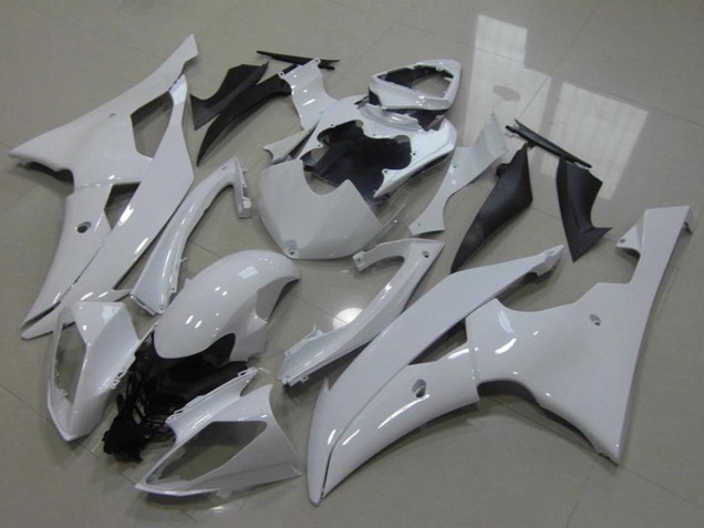 Carénage Moto Yamaha YZF R6 2008-2016 - Blanc Brillant