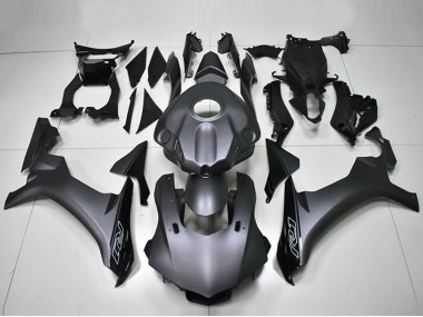 Carénage Moto Yamaha YZF R1 2015-2019 - Noir Mat Noir Brillant