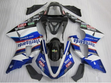 Carénages Moto Yamaha YZF R1 2000-2001 - Blanc Bleu Noir Rouge Fimer Sterilgarda
