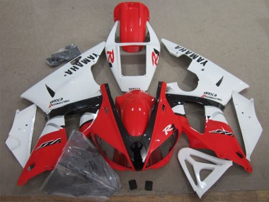 Carénage Moto Yamaha YZF R1 2009-2011 - Blanc Rouge Noir
